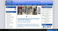 Desktop Screenshot of angelrefrigeration.co.uk