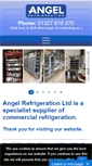 Mobile Screenshot of angelrefrigeration.co.uk